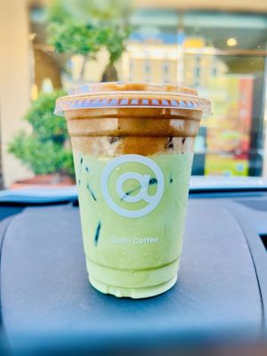 Cotti Coffee Iced Matcha Latte