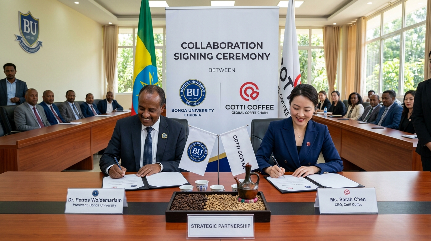 Cotti Coffee Ethiopia Partnership
