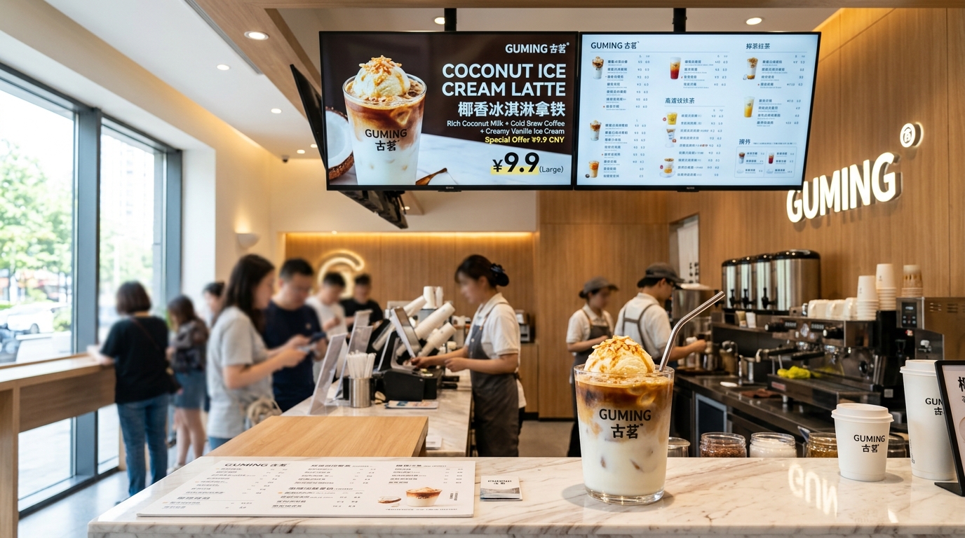 Guming 9.9 CNY Latte