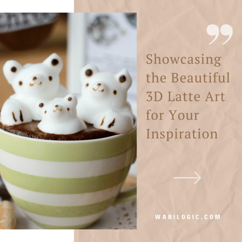 3D Bear Foam Art Coffee