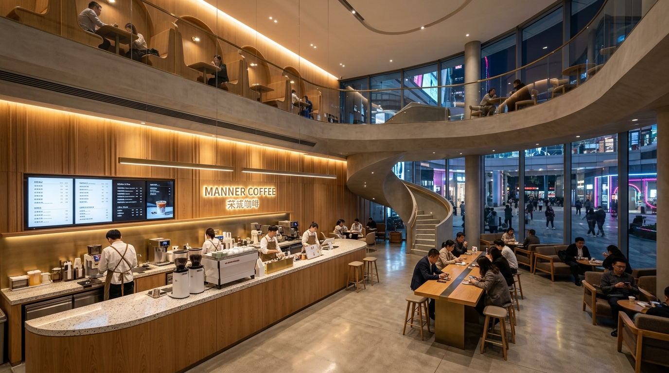 Manner Coffee Space 3.0 Shanghai