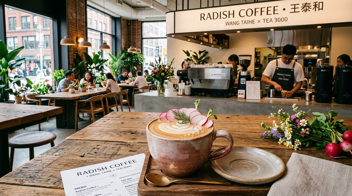 Radish Coffee Collaboration