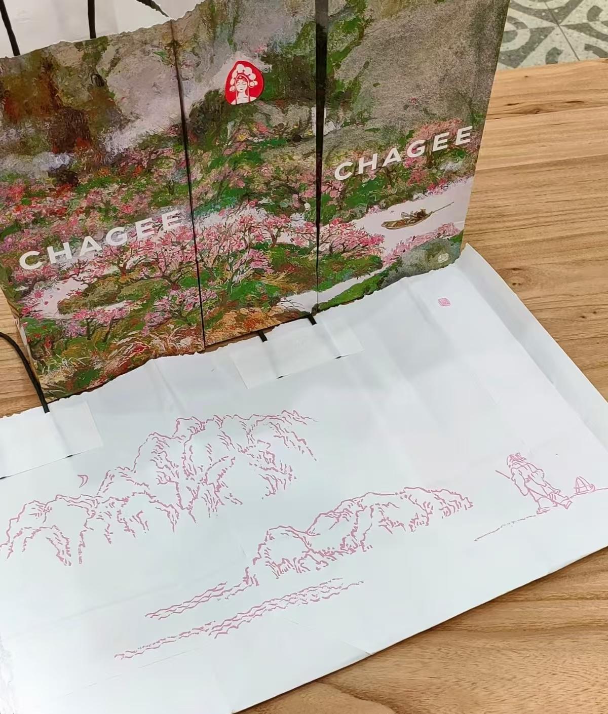 CHAGEE Peach Blossom Bag