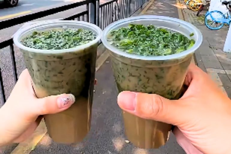 Viral Scallion Coffee